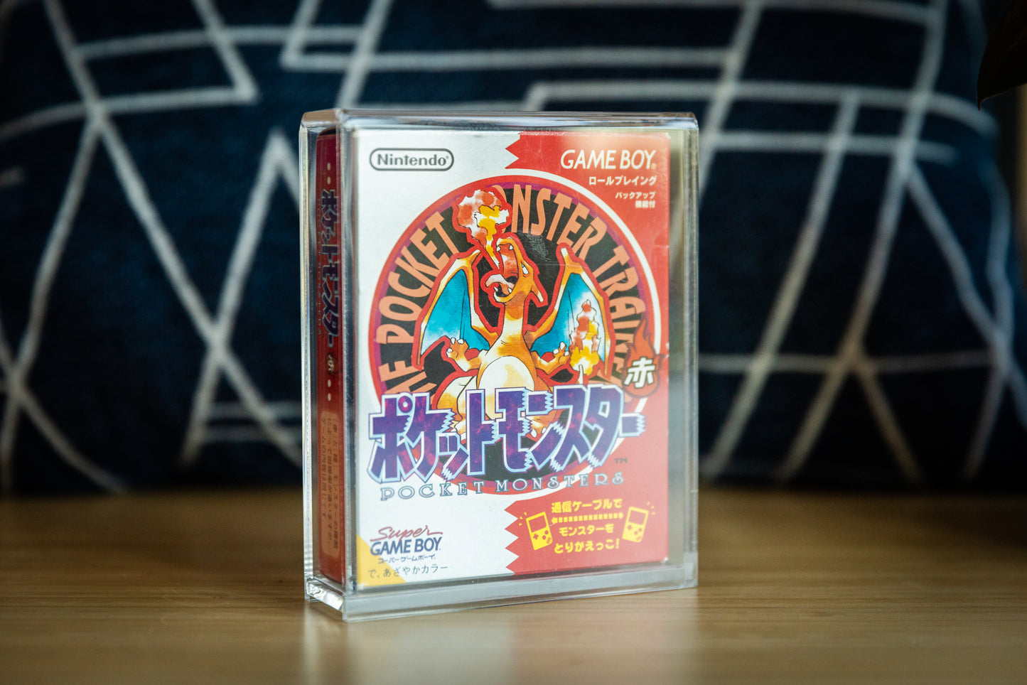 UV-Resistant (90%+) Japanese Game Boy Game Box Acrylic Storage Display Case Retro