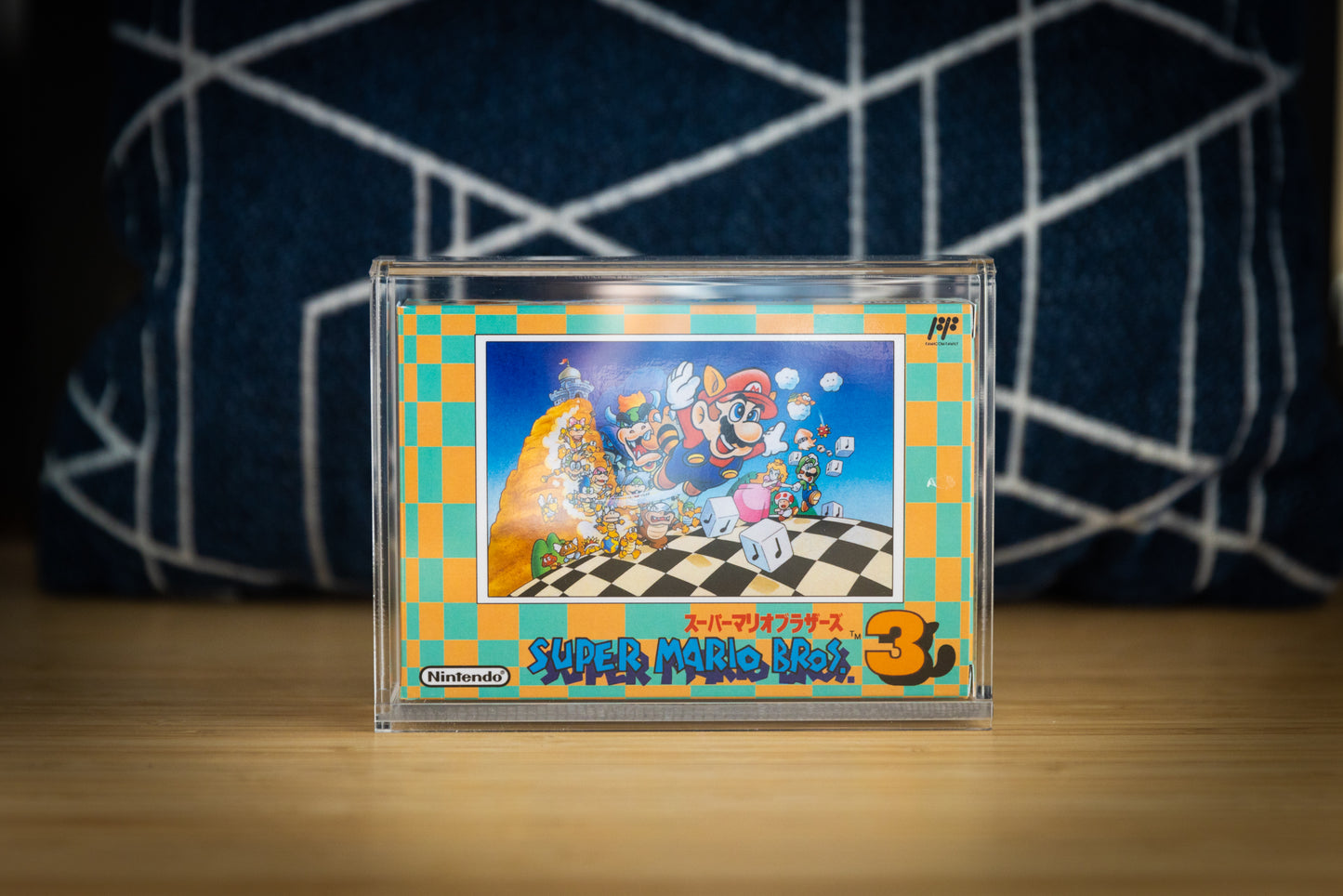 Japanese Famicom Game Box Acrylic Nintendo Storage Display Case | 90%+ UV Resistant (Copy)