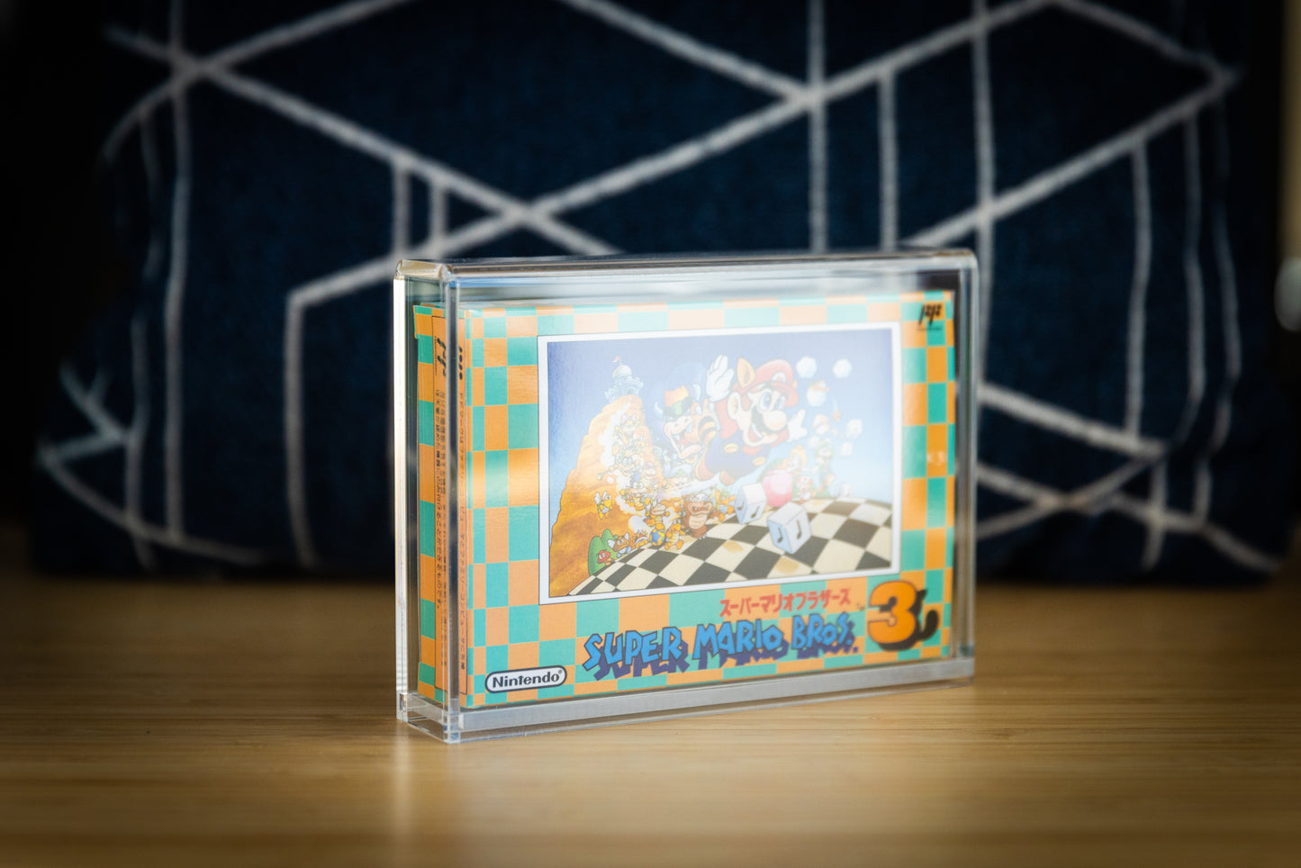 Japanese Famicom Game Box Acrylic Nintendo Storage Display Case | 90%+ UV Resistant (Copy)