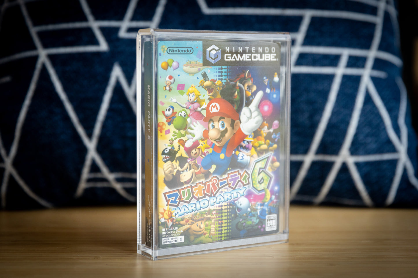 Japanese GameCube Game Box Acrylic Nintendo Storage Display Case | 90%+ UV Resistant