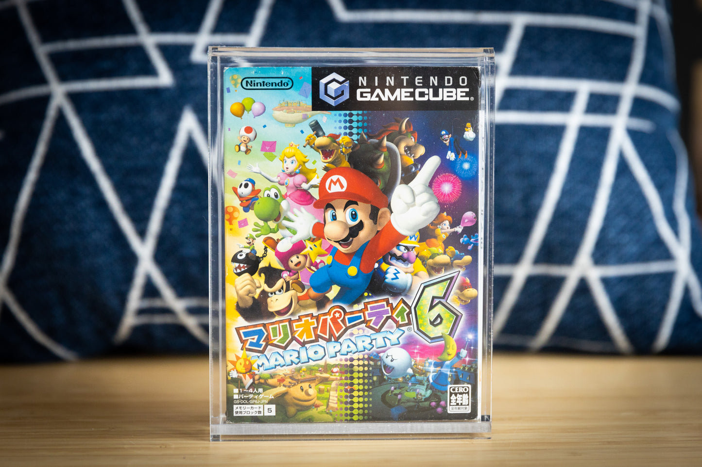 Japanese GameCube Game Box Acrylic Nintendo Storage Display Case | 90%+ UV Resistant