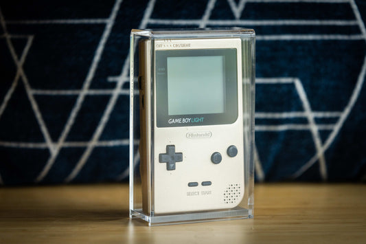 Japanese Game Boy Light Console Acrylic Nintendo Storage Display Case | 90%+ UV Resistant