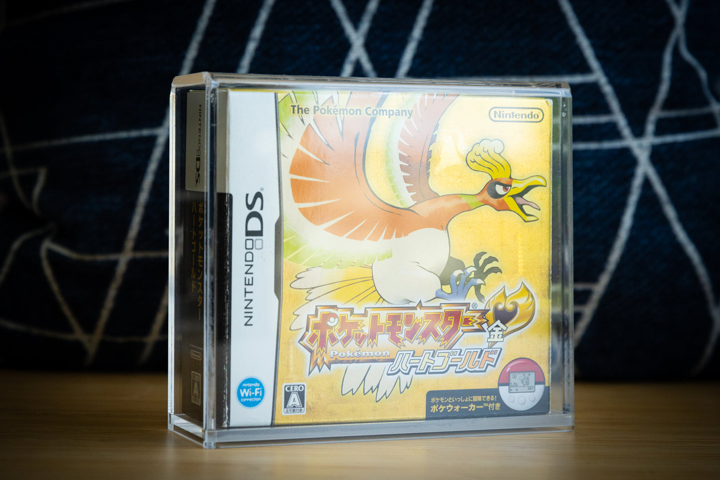 Japanese HeartGold/SoulSilver Acrylic Storage Display Case | 90%+ UV Resistant