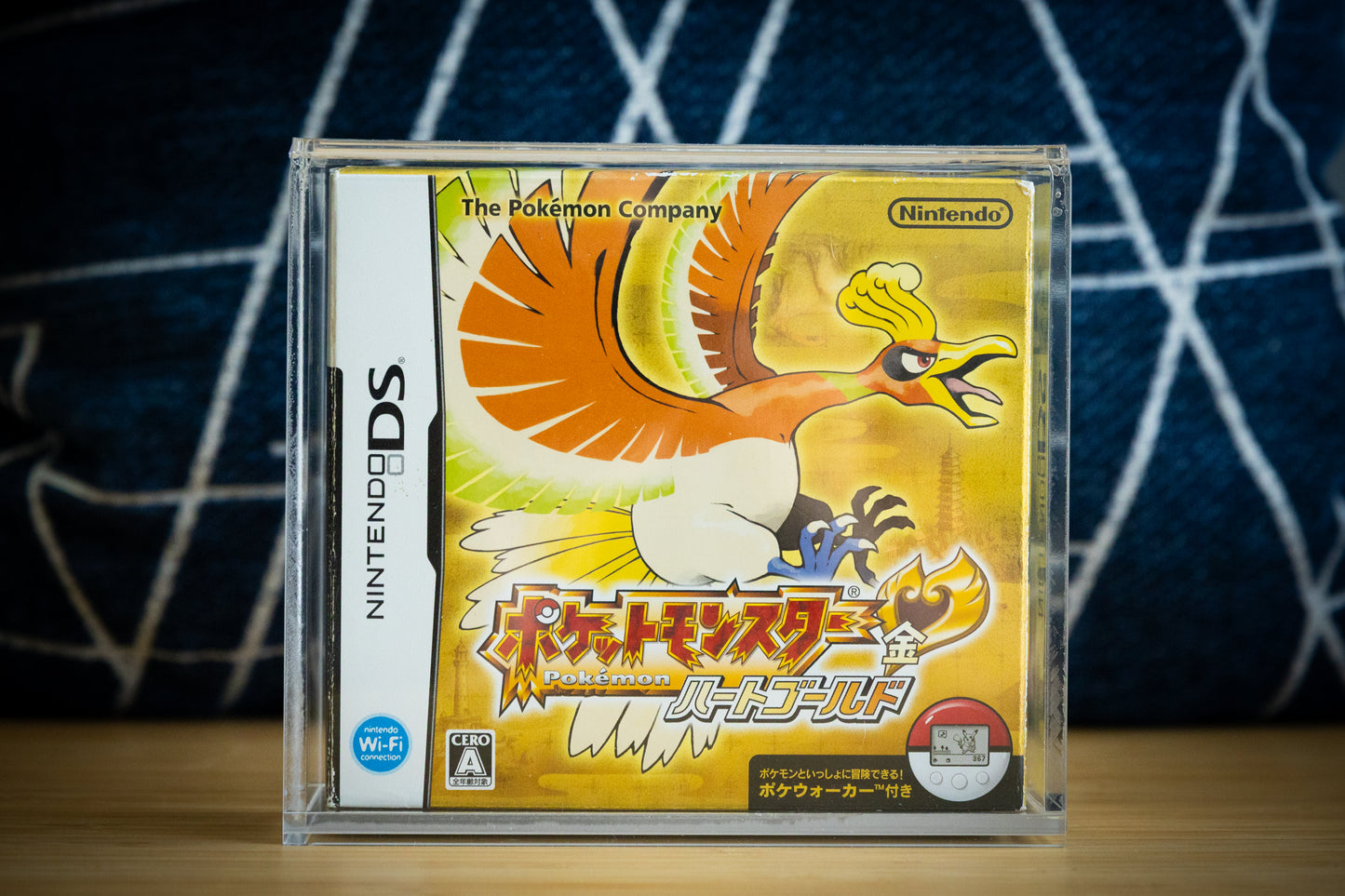 Japanese HeartGold/SoulSilver Acrylic Storage Display Case | 90%+ UV Resistant